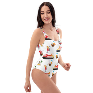 White Cruise One-Piece Swimsuit