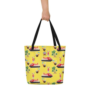 Yellow Cruise - Beach Bag