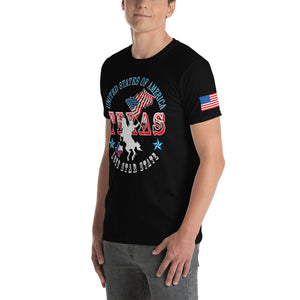 USA Texas Short-Sleeve Unisex T-Shirt