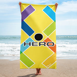 Yellow Hero X Towel - Seastorm Apparel Summer Collection