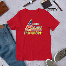 Načíst obrázek do prohlížeče Galerie, Aces of Fortnite Adult Short-Sleeve Unisex T-Shirt
