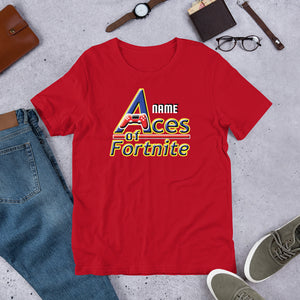 Aces of Fortnite Adult Short-Sleeve Unisex T-Shirt