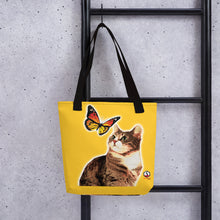 Cargar imagen en el visor de la galería, My Cat Tote bag
