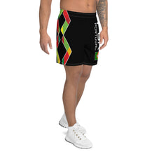 Load image into Gallery viewer, Portugal Black - Men&#39;s Athletic Long Shorts
