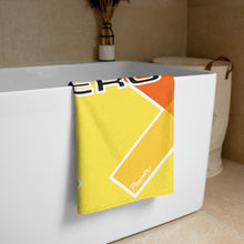 Load image into Gallery viewer, Yellow Hero X Towel - Seastorm Apparel Summer Collection
