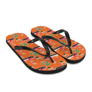 Cruise Orange Flip-Flops - Seastorm Summer Collection