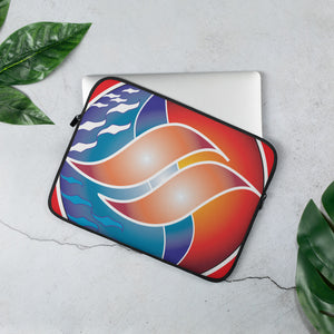 Red Pacific Sun Laptop Sleeve - Seastorm apparel