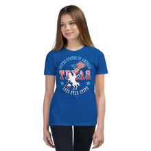 Cargar imagen en el visor de la galería, USA Texas Youth Short Sleeve T-Shirt
