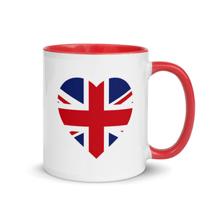 UK Love - Mug with Color Inside