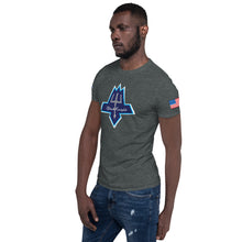 Carregar imagem no visualizador da galeria, BK Trident Cool Short-Sleeve Unisex T-Shirt
