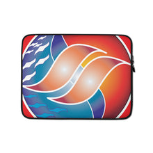Cargar imagen en el visor de la galería, Red Pacific Sun Laptop Sleeve - Seastorm apparel
