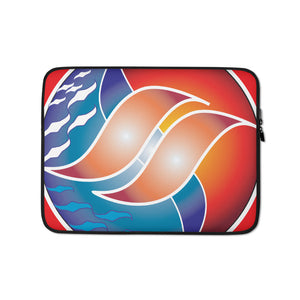 Red Pacific Sun Laptop Sleeve - Seastorm apparel
