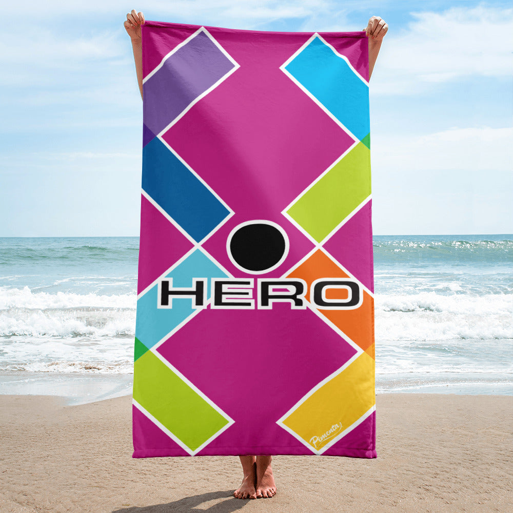 Purple Hero X Towel - Seastorm Apparel Summer Collection