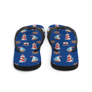 Royal Blue Flip-Flops - Seastorm Summer Collection