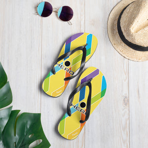 Yellow Hero X Flip Flops - Seastorm Apparel Summer Collection