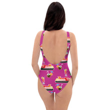 Load image into Gallery viewer, Pink3 Cruise One-Piece Swimsuit
