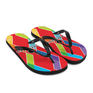 Red Hero X Flip Flops - Seastorm Apparel Summer Collection