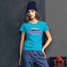 Carregar imagem no visualizador da galeria, New York State of Mind Women&#39;s short sleeve t-shirt
