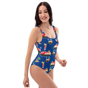 Royal Blue Cruise One-Piece Swimsuit