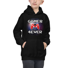 Cargar imagen en el visor de la galería, Gamer 4Ever Kids Hoodie
