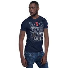 Cargar imagen en el visor de la galería, USA CORSAIR Short-Sleeve Unisex T-Shirt
