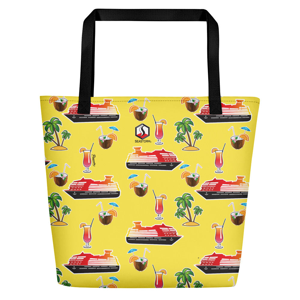 Yellow Cruise - Beach Bag