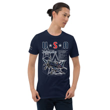 Carregar imagem no visualizador da galeria, CORSAIR USA Short-Sleeve Unisex T-Shirt
