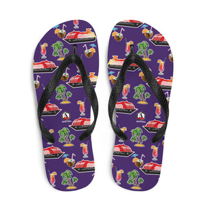 Cruise Purple Flip-Flops - Seastorm Summer Collection