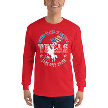 Load image into Gallery viewer, USA Texas Men’s Long Sleeve Shirt
