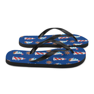 Royal Blue Flip-Flops - Seastorm Summer Collection