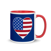 Cargar imagen en el visor de la galería, USA Love - Mug with Color Inside

