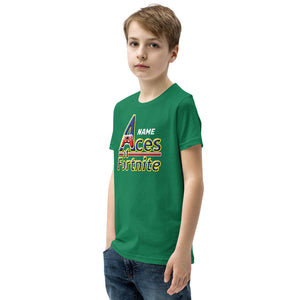 Aces of Fortnite Youth Short Sleeve T-Shirt