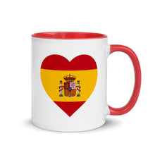 Load image into Gallery viewer, Spain Love - Mug with Color Inside
