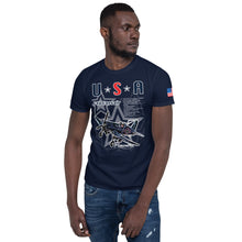 Load image into Gallery viewer, USA CORSAIR Short-Sleeve Unisex T-Shirt
