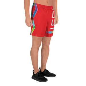 Red Hero X - Men's Athletic Long Shorts