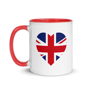 UK Love - Mug with Color Inside