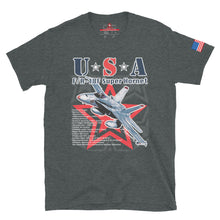 Carregar imagem no visualizador da galeria, USA F/A 18F Super Hornet Short-Sleeve Unisex T-Shirt
