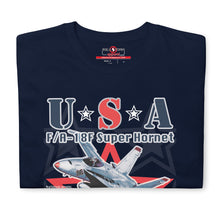 Cargar imagen en el visor de la galería, USA F/A 18F Super Hornet Short-Sleeve Unisex T-Shirt
