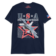 Cargar imagen en el visor de la galería, USA F/A 18F Super Hornet Short-Sleeve Unisex T-Shirt
