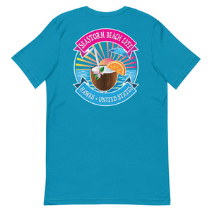 Beach Life Hawaii USA II - Premium Seastorm® Short-Sleeve Unisex T-Shirt