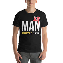 Carregar imagem no visualizador da galeria, MAN UNITED 1878 Short-Sleeve Unisex T-Shirt
