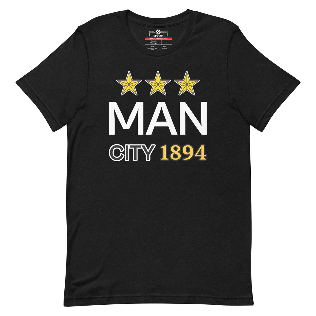 MAN CITY 1894 Short-Sleeve Unisex T-Shirt