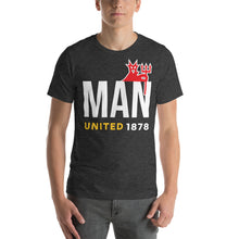 Carregar imagem no visualizador da galeria, MAN UNITED 1878 Short-Sleeve Unisex T-Shirt
