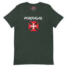 Načíst obrázek do prohlížeče Galerie, Portugal Cross with Name Unisex t-shirt
