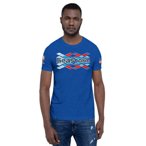 SEASTORM ORIGINAL+USA FLAG Short-Sleeve Unisex T-Shirt