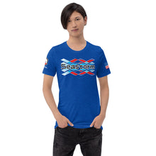 Load image into Gallery viewer, SEASTORM ORIGINAL+USA FLAG Short-Sleeve Unisex T-Shirt
