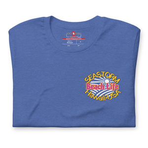 Beach Life Hawaii USA II - Premium Seastorm® Short-Sleeve Unisex T-Shirt