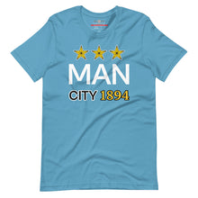 Cargar imagen en el visor de la galería, MAN CITY 1894 Short-Sleeve Unisex T-Shirt
