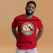 Cargar imagen en el visor de la galería, Merry Doggy Christmas t-shirt
