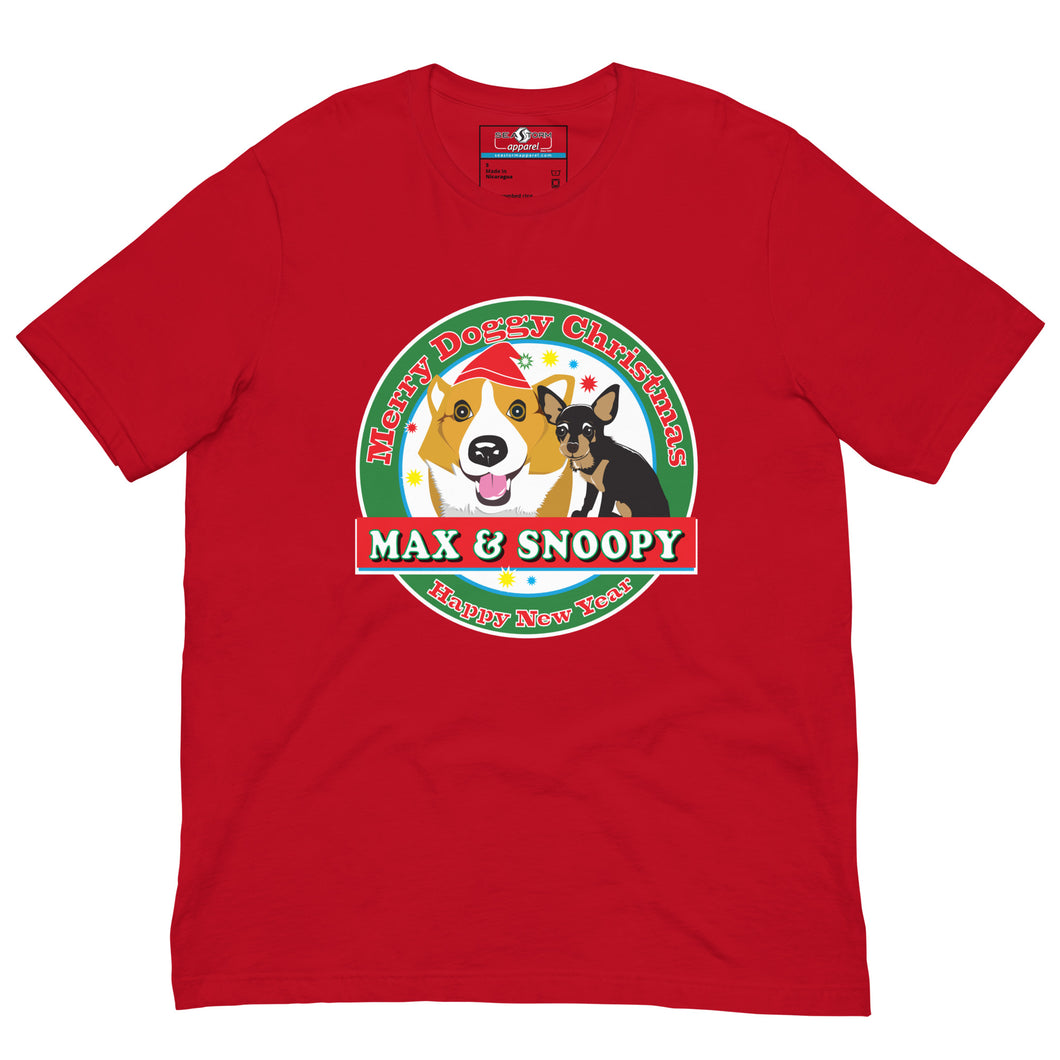 Merry Doggy Christmas t-shirt